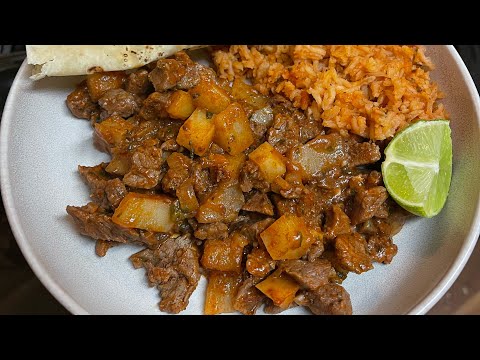 How To Make Carne Con Papas