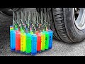 3 Hour Satisfying Video ASMR by Experiment Car vs Crushing things!