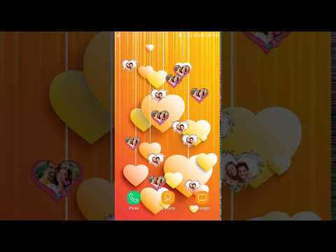 Crazy Magic Love Heart Slideshow Live Wallpaper Video