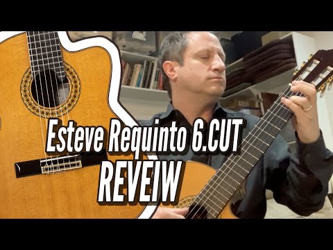 Requinto - Guitarras Esteve 6.CUT - Solid Cedar/Indian Rosewood - Handmade in Spain - Alto Tuning image 12
