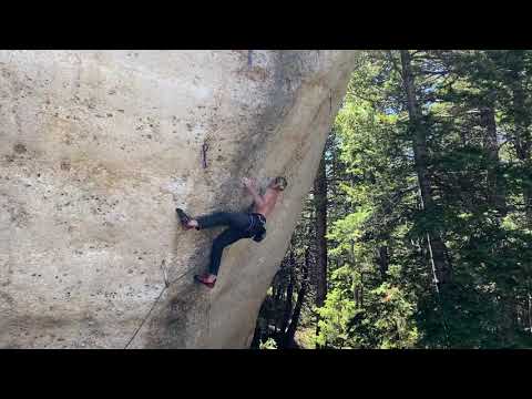 White Lightning (5.14d/9a) Uncut, Wild Iris