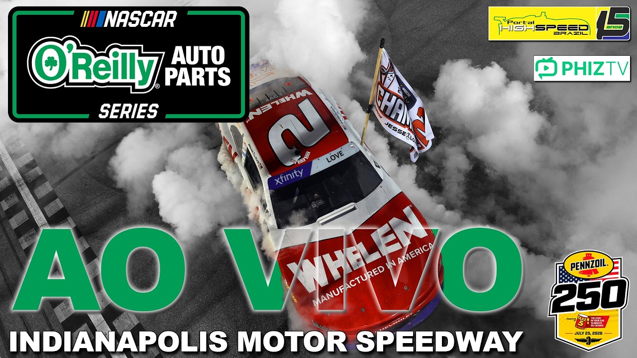 🔴 NASCAR O'Reilly Auto Parts Series | Pennzoil 250 | Indianapolis Motor Speedway
