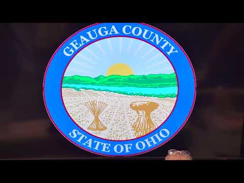 Geauga County Board of County Commissioners Meeting of 9th December 2025.
