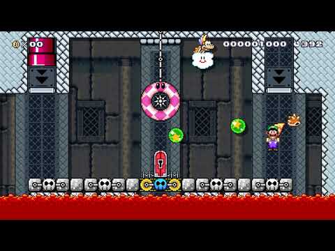 Super Mario Maker 2 Level Showcase: A Koopaling Boss Rush....