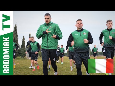 Pierwszy trening na zgrupowaniu we Włoszech [RADOMIAK.TV]