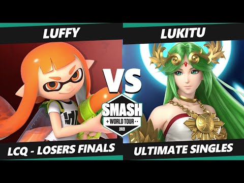 SWT S. America Online LCQ Losers Finals - Luffy (Inkling) Vs. Lukitu (Palutena) SSBU Ultimate