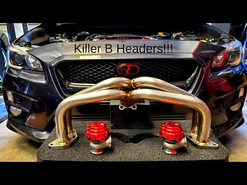 Review of the Killer B EWG Headers for new WRX! Launch control with a Triumph!