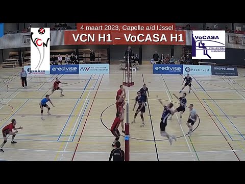 2023-03-04 VCN - VoCASA (samenvatting, 8 min) Eredivisie Heren Volleybal