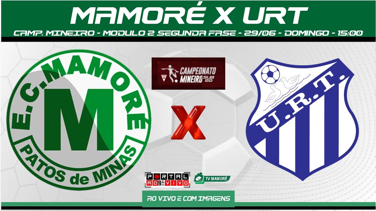 Mamoré x URT - CAMPEONATO MINEIRO MODULO II - SEGUNDA FASE - 1ª RODADA