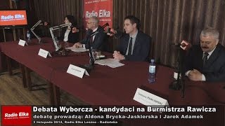 Wideo1: Debata wyborcza kandydatw na Burmistrza Rawicza