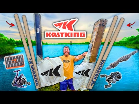 World's BIGGEST KastKing Fishing Gear Unboxing!! (They Sent TOO MUCH)