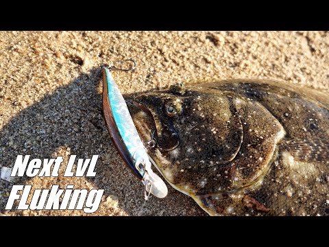 Fluke on JERKBAITS - So Much Fun! 17lbs for Best 3 - Triple Limit+ Flounder Fishing ヒラメ