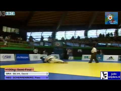 David Silva (BRA) - Pascal Scherrenberg (NED) [+100kg] semi-final