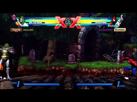 Ultimate Marvel vs Capcom 3 (PS3) -- Non-Ranked Matches 149 - Stupid Good Doom Shenanigans