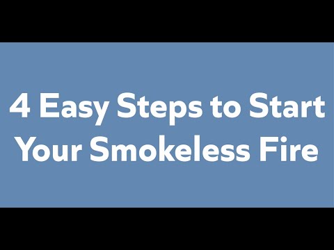 4 Easy Steps to Start Your Smokeless Fire