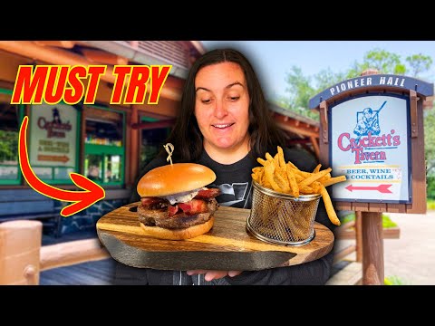 DISNEY WORLD’S MOST UNDERRATED BAR- CROCKETT’S TAVERN - New Menu Update