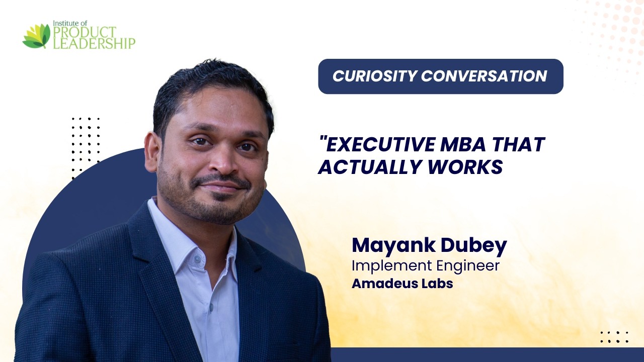 From managing airline routes to implementing global tech strategy.  Mayank Dubey | EMBA Cohort 2025A