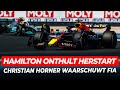 Hamilton onthult waarom hij Verstappen niet aanviel bij de herstart, Horner waarschuwt FIA | GPFans