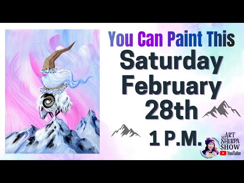 The Art Sherpa Show | Aquarius Star Gnome | Easy Beginner Acrylic