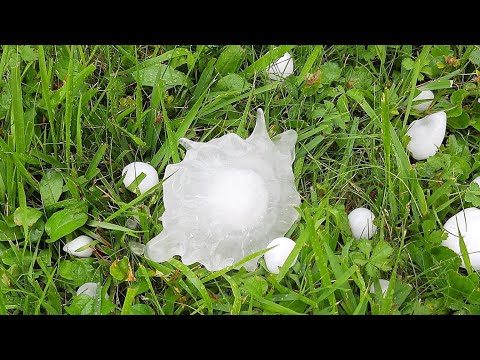 Forte grandinata a Cornuda (Treviso)‼️