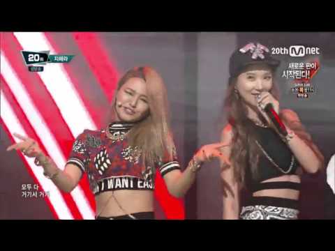 Z.Hera feat. Euaerin of 9Muses in M Countdown (7/30/2015)