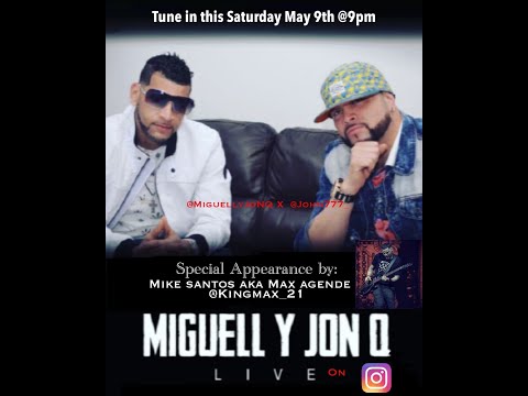 #miguellyjonq #iglive #maxagende #aventura #dafamzmusic Miguell Y JoN Q catch up with Max Agende