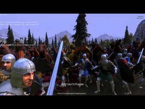 250 Footman vs 250 cavalry -Ultimate Epic Battle Simulator