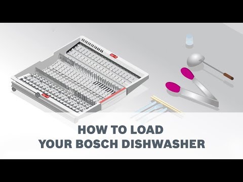 Laisvai pastatoma indaplovė Bosch SMS4HVW33E Serie | 4 60 cm, Balta video