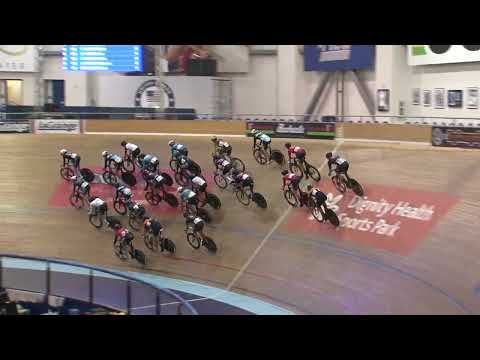 2023 Track Nationals 15-16 Men Points Race  - 7.5km - 30 Laps (Omnium II)