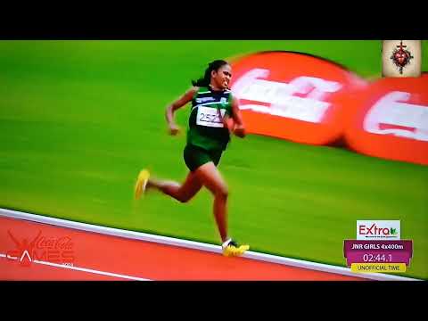 🔵 4×400m Final -  Junior Girls      Coca Cola Games 2024