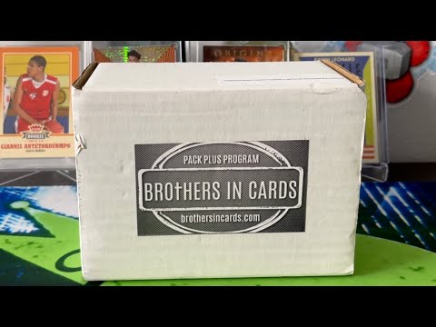 Brothers In Cards Basketball JUNE GOLD BOX.