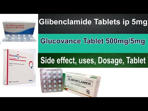 Glibenclamide 5mg metformin hcl 500mg