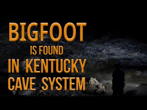 Bigfoot Emerges from Kentucky Cave