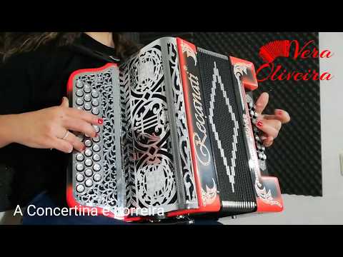 Como tocar A Concertina é Porreira - Concertina em Fá