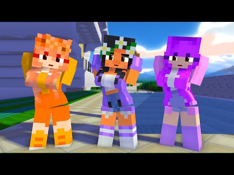 COUPLE DANCE MEME APHMAU NEW FRIE MIA AND ZOEY SUPER IDOL - MINECRAFT ANIMATION #shorts