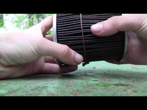 Bosch Oil Filter Cut Open