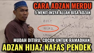 Download lagu Belajar adzan hijaz paling mudah nafas pendek 5 menit langsung bisa mp3