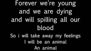 Ellie Goulding - Animal (lyrics on screen)