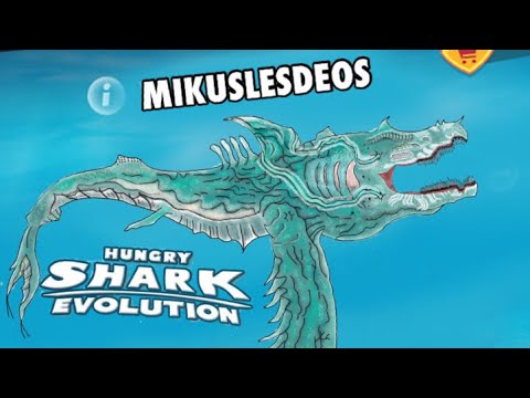 Hungry Shark Evolution, « the Mikuslesdeos » + concept art by my shark !!!