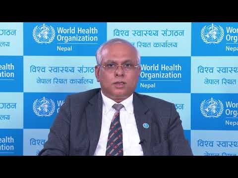 Dr Rajesh Sambhajirao Pandav Media Briefing Appeal at UN Palais Media Briefing (Nepali)