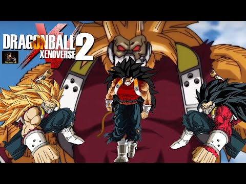 Kanba All Forms - Ssj1-Ssj3-Ssj4-Semiozaru-Ozaru / Xenoverse 2 Mods