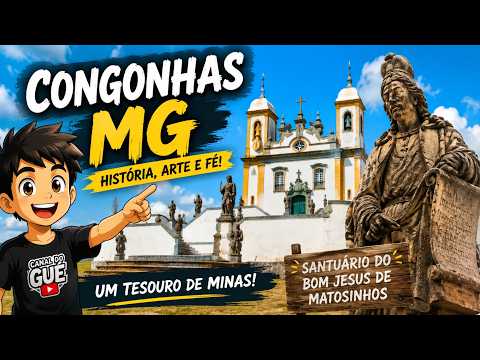 😱 O Tesouro Escondido de Minas! Conheça Congonhas e as Obras Incríveis de Aleijadinho! 🇧🇷✨