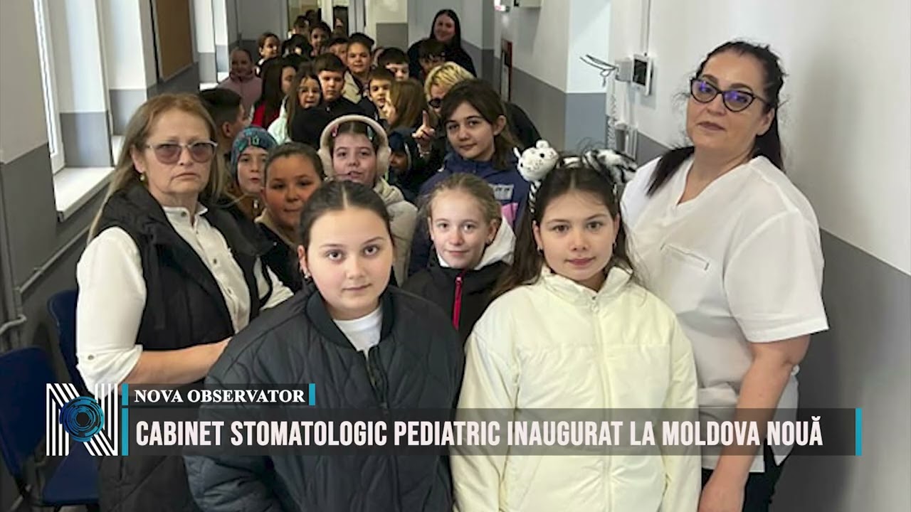 Cabinet stomatologic pediatric inaugurat la Moldova Nouă