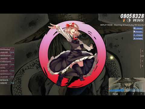 osu! RD-Sounds feat.-Meramipop - Tatarigami [Extra Stage] 99.44% 1629/1629x - 278pp (FC)