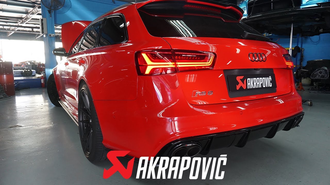 AUDI RS6 C7 X AKRAPOVIC EXHAUST | DYNO RUN | REVO | SUPER WAGON