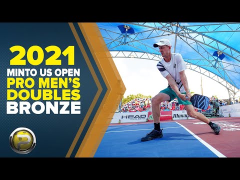 Nonstop Action - Pro Men's Doubles BRONZE - 2021 US Open - Yates/Wright vs McGuffin/Newman