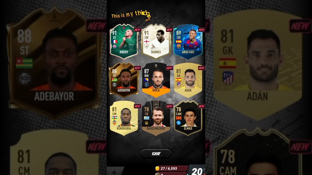 My Pack Luck in MADFUT Generations @Mr_Nook123 #fyp #football #packluck #madfut #shorts