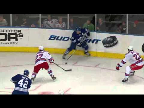 Joffrey Lupul Toronto Maple Leafs Goal vs New York Rangers December 5th 2011