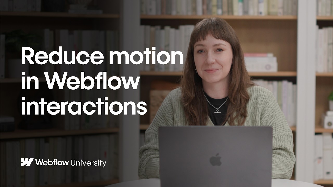 How to respect reduced motion in Webflow – Webflow tutorial