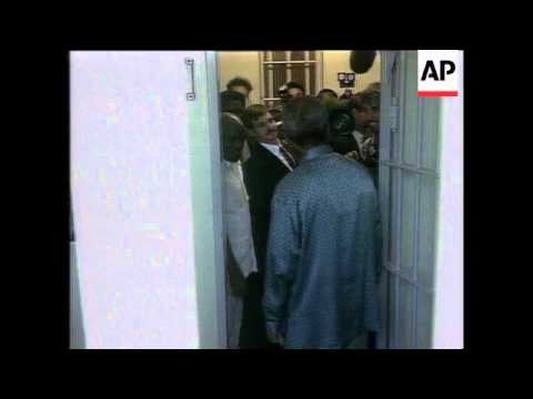 Nelson Mandela Returns To Robben Island Prison, Nelson Mandela Returns To Robben Island Prison